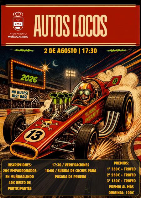Carrera Autos Locos Muñogalindo