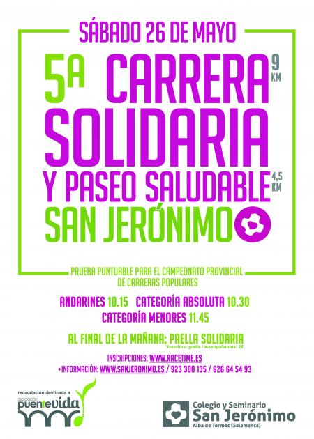 5ª Carrera Solidaria San Jeronimo
