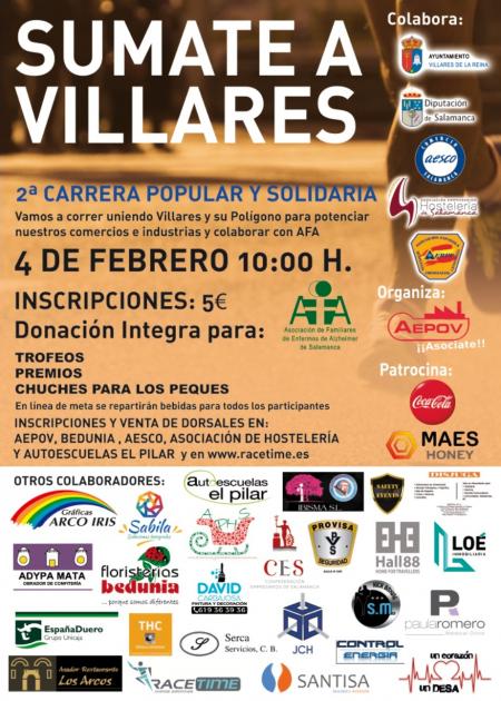 II Carrera Popular Solidaria Sumate a Villares