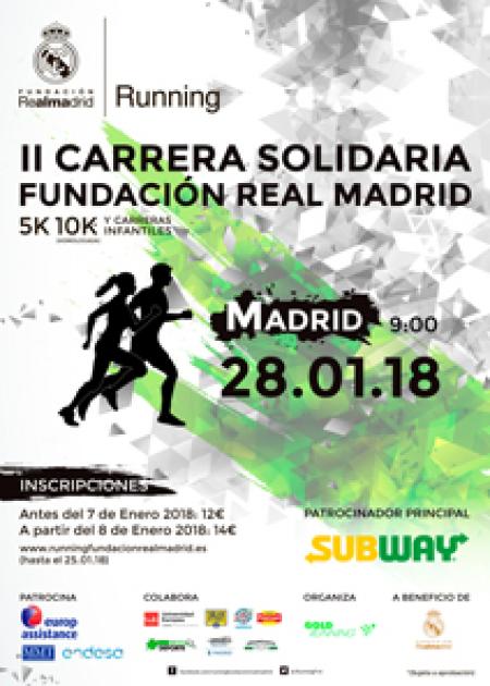 II Carrera Solidaria Fundación Real Madrid